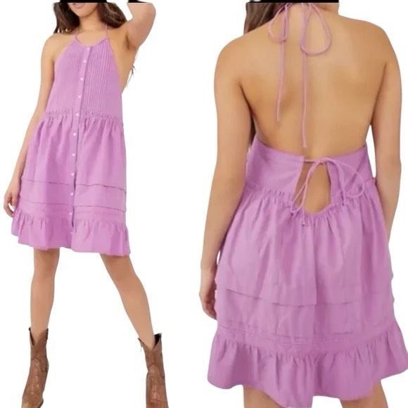 NWT Free People Desert Mini Days Dramatic Orchid size XS - Picture 1 of 12